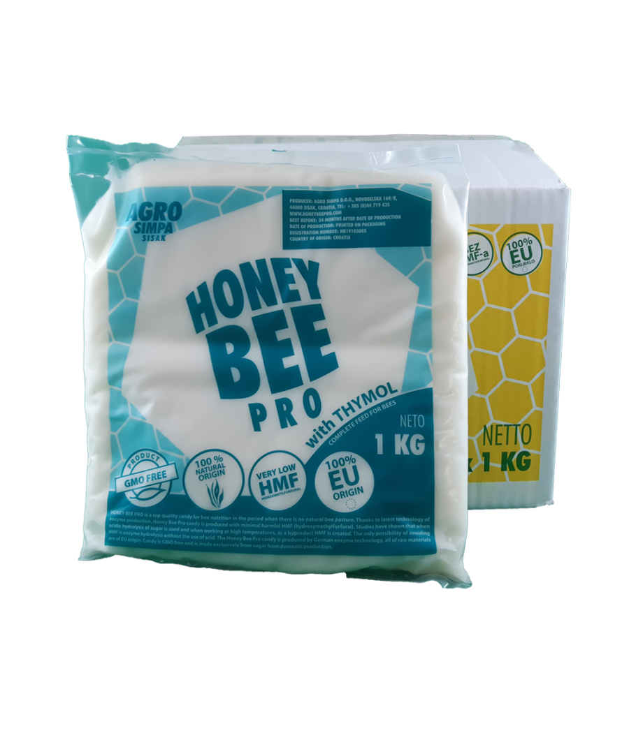 Hrana de albine Honey Bee Pro Thymol - 1 kg.