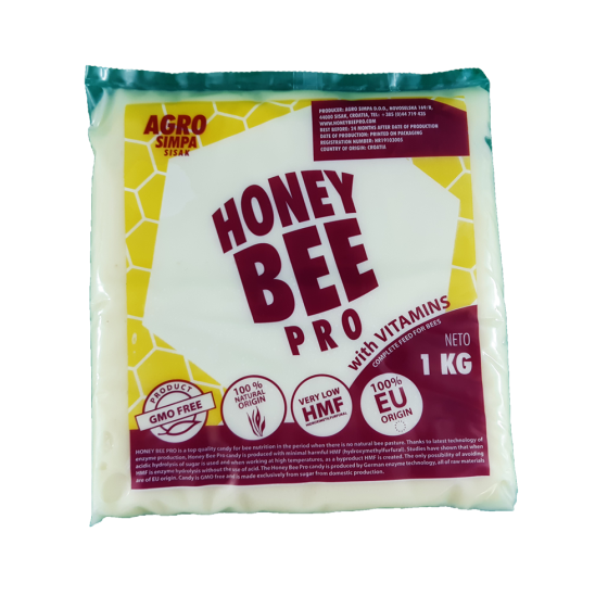 Hrana de albine Honey Bee Pro VITAMINE - 1kg.