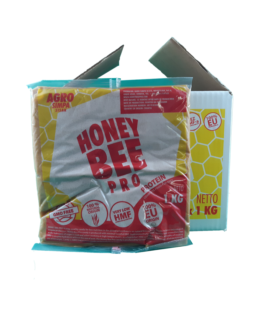 Hrana de albine Honey Bee Pro PROTEINE - 1kg.