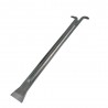 Long stainless steel chisel for beekeeping