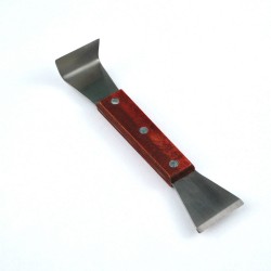 Stainless steel chisel with...